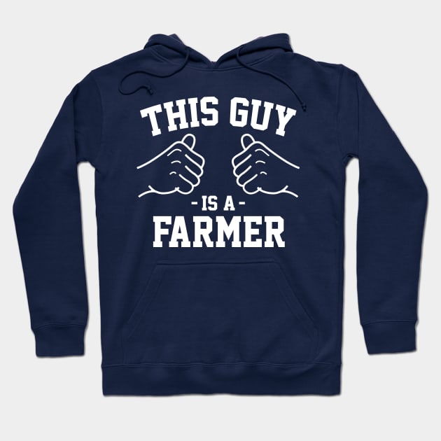 This guy is a farmer Hoodie by Lazarino